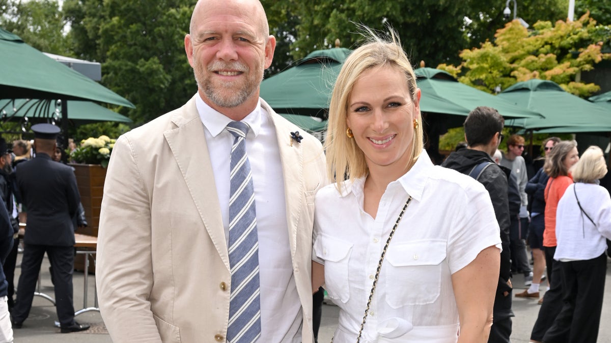 Mike Tindall and Zara Phillips Croquet club