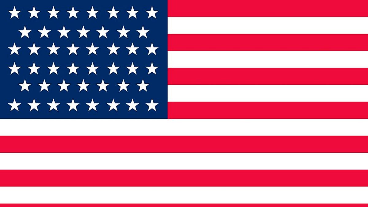 The 46-star US flag