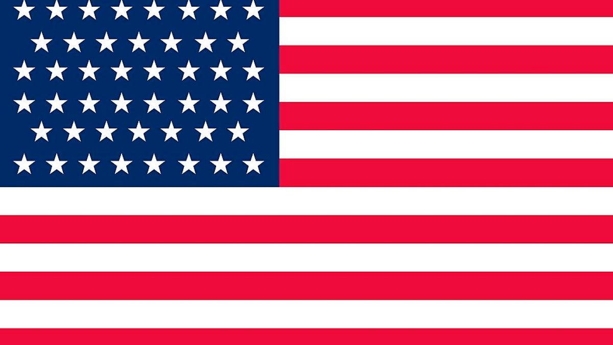 The 46-star US flag