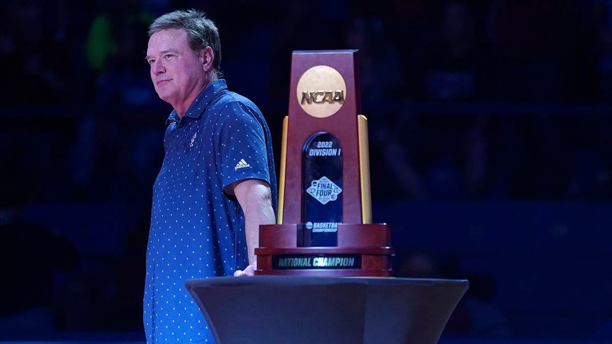 Bill Self with the 2022 NCAA Championship