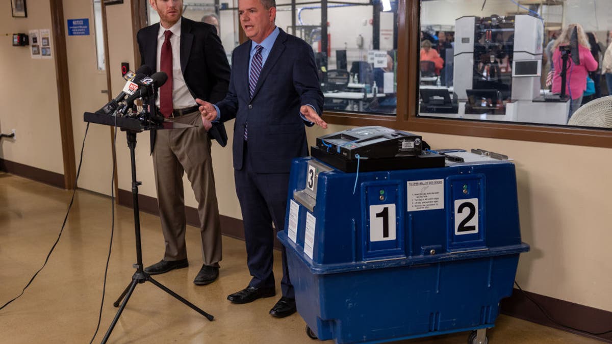 Maricopa voting machines