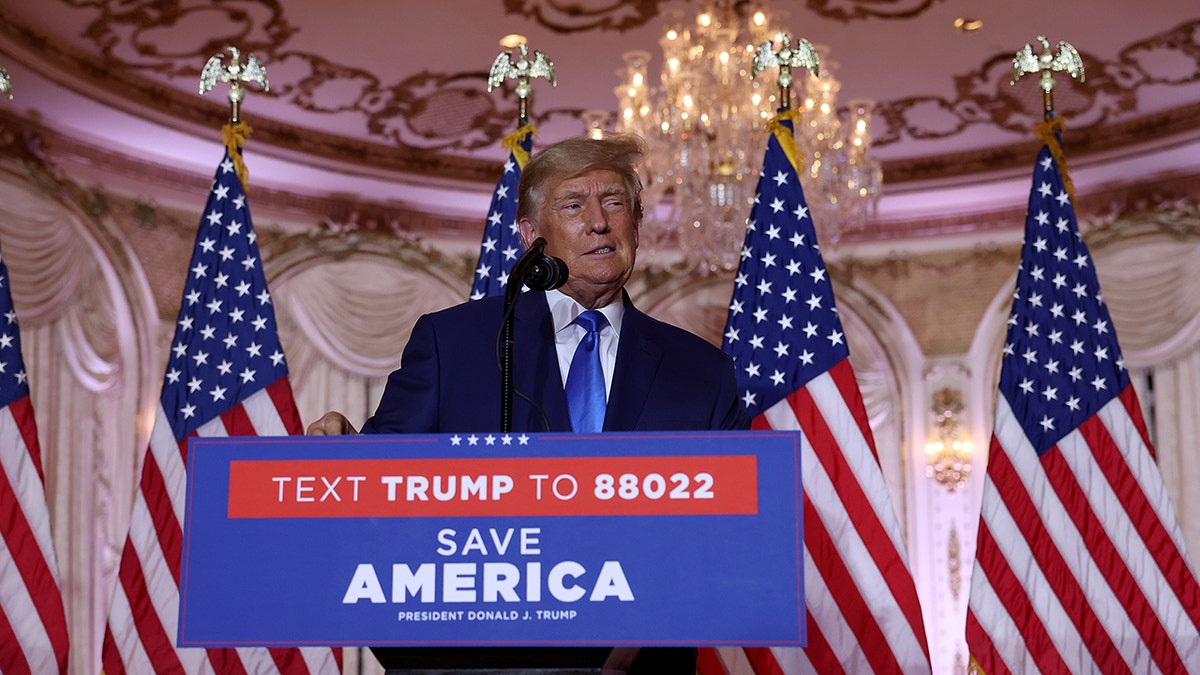 Trump speaks on 2022 midterm Election Night