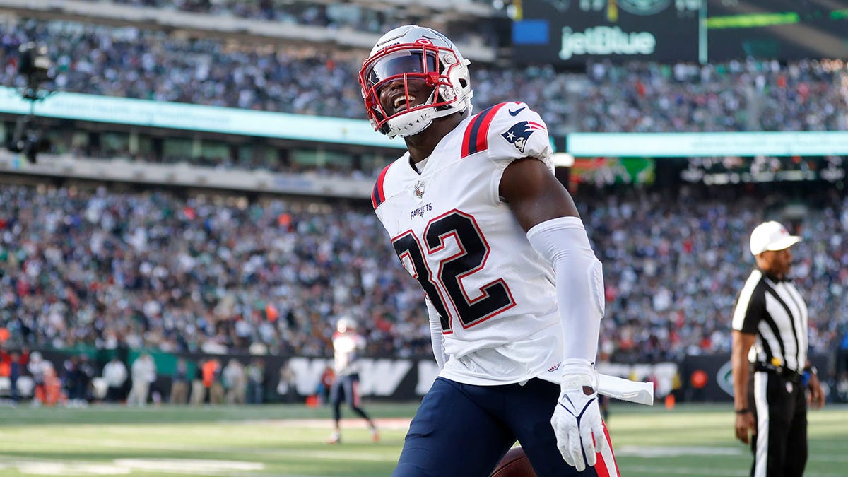 Devin McCourty on the field at MetLife Stadium