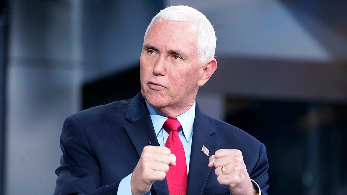 Mike Pence fists