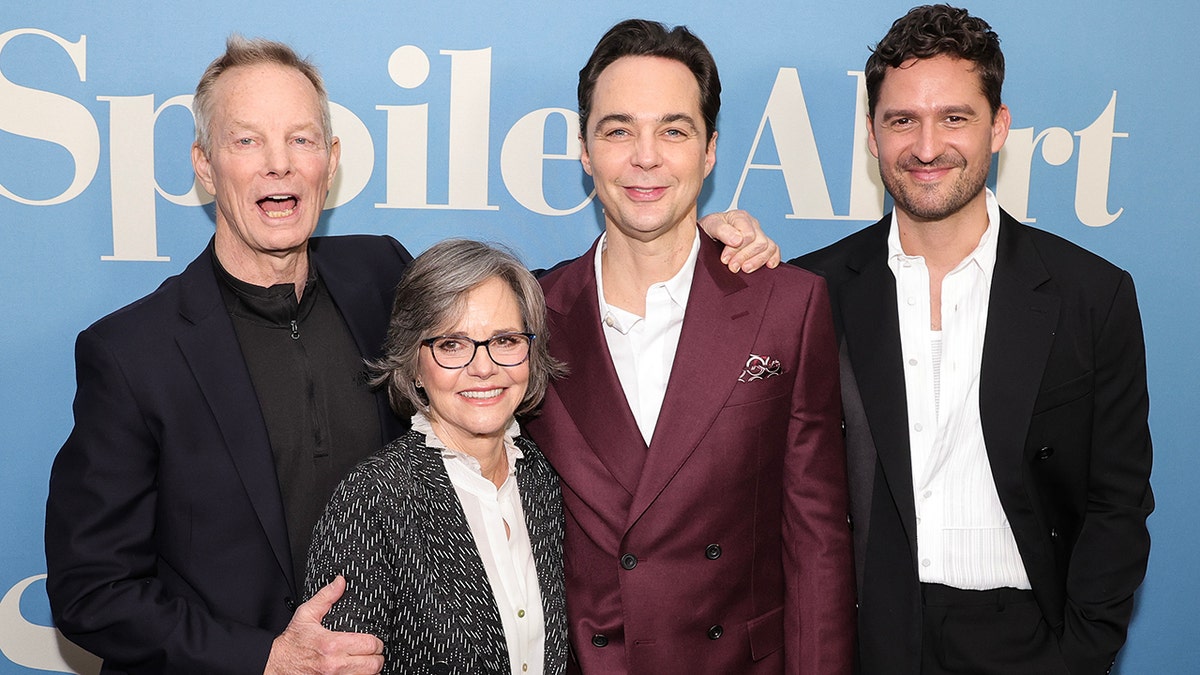 Cast of Spoiler alert at the movie's premiere