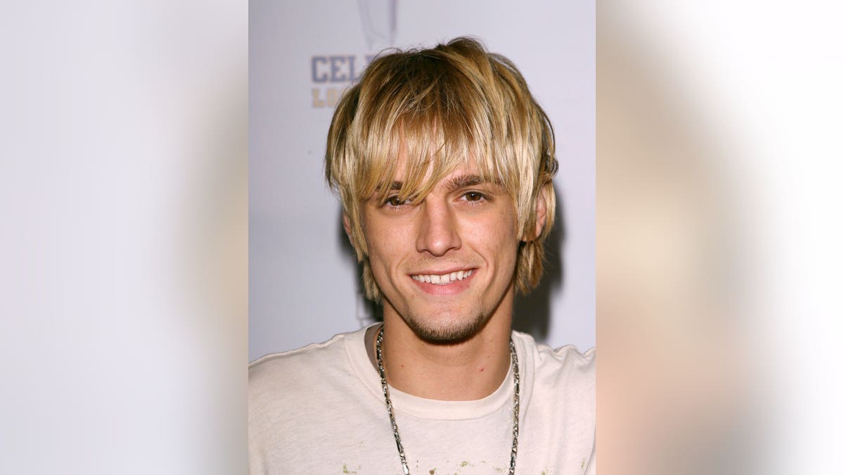 Aaron Carter red carpet