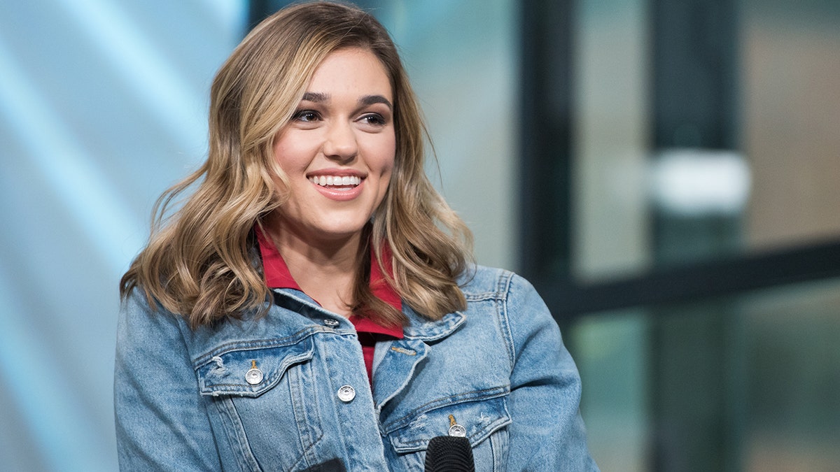 Sadie Robertson at Build Series