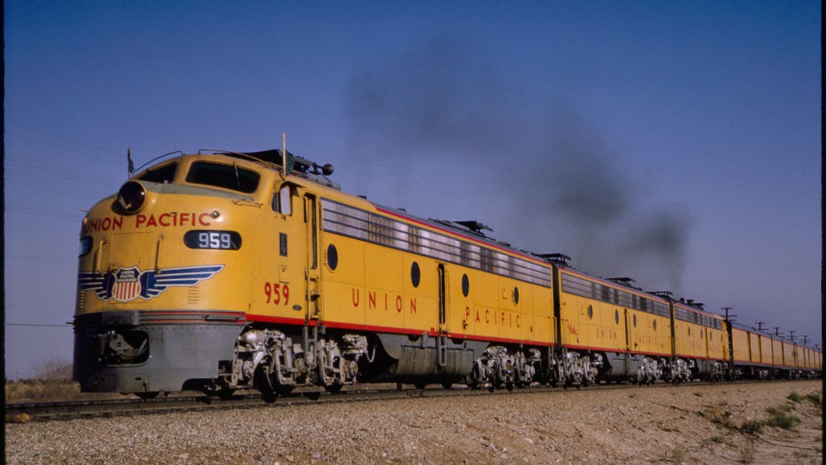 Union Pacific train