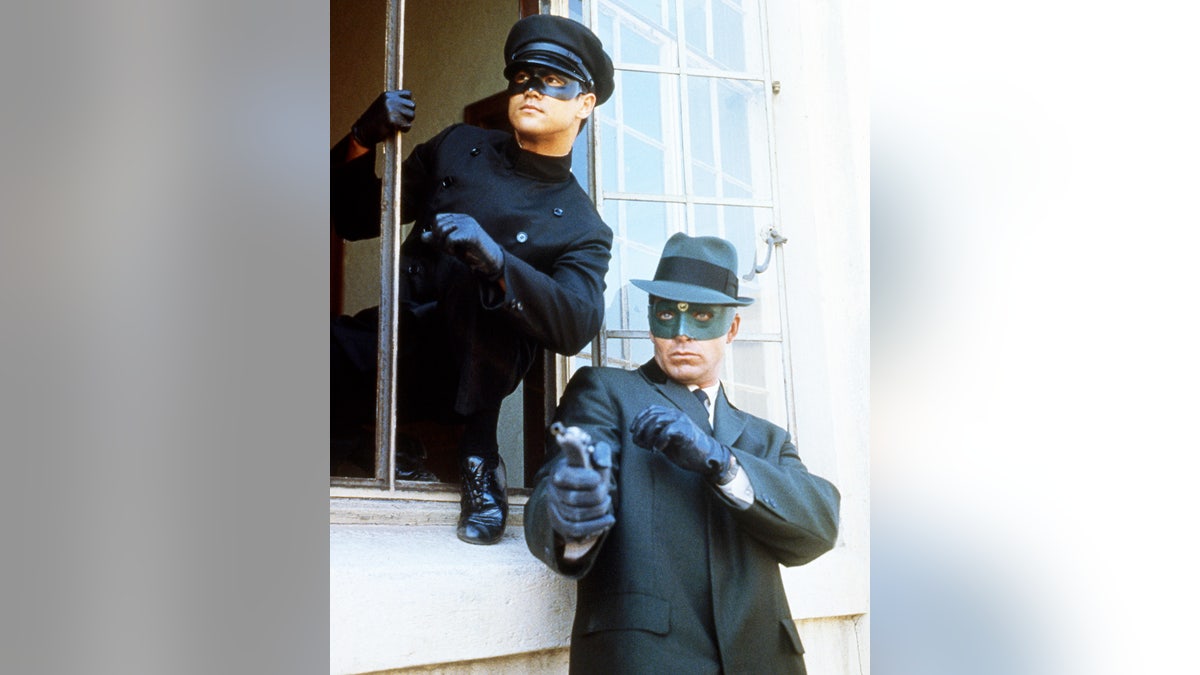 Bruce Lee acting in The Green Hornet
