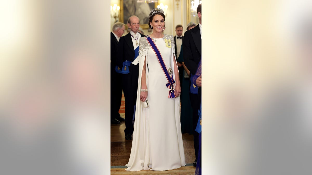 Kate Middleton at the state banquet