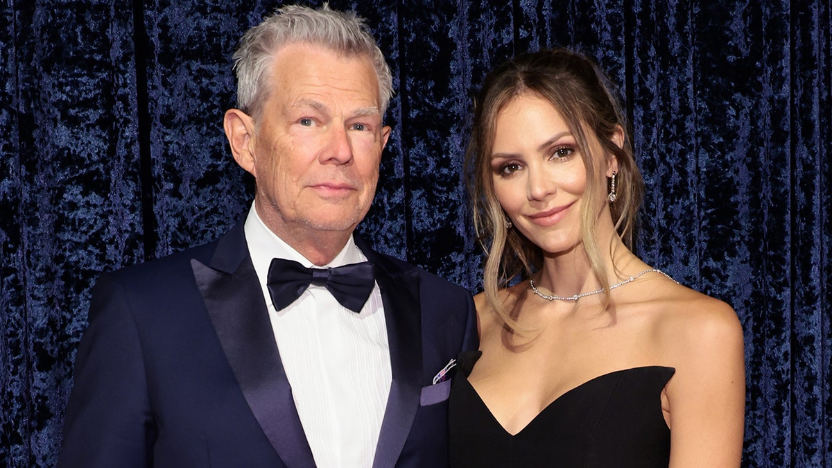 David Foster and Katharine McPhee attend the Clive Davis 90th Birthday Celebration