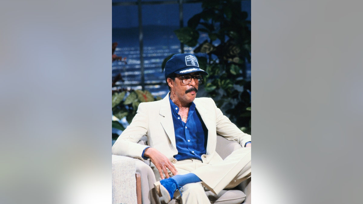 Richard Pryor made a TV appearance after his accident, which left the comic with third-degree burns.