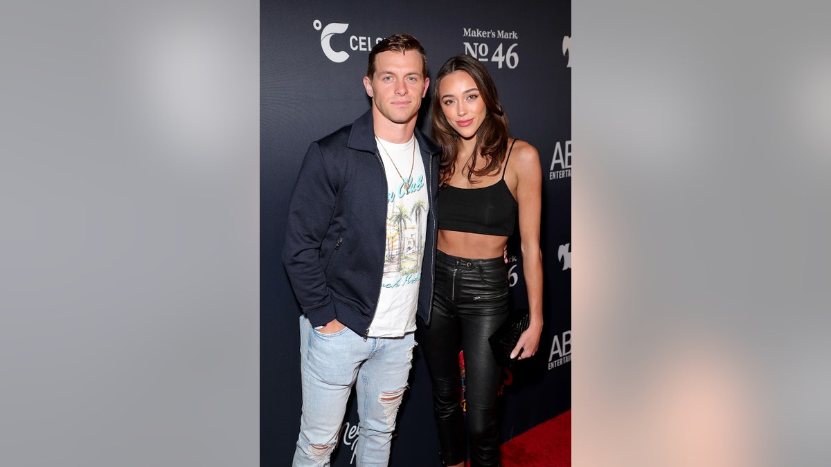 Braxton Berrios and Sophia Culpo on the red carpet