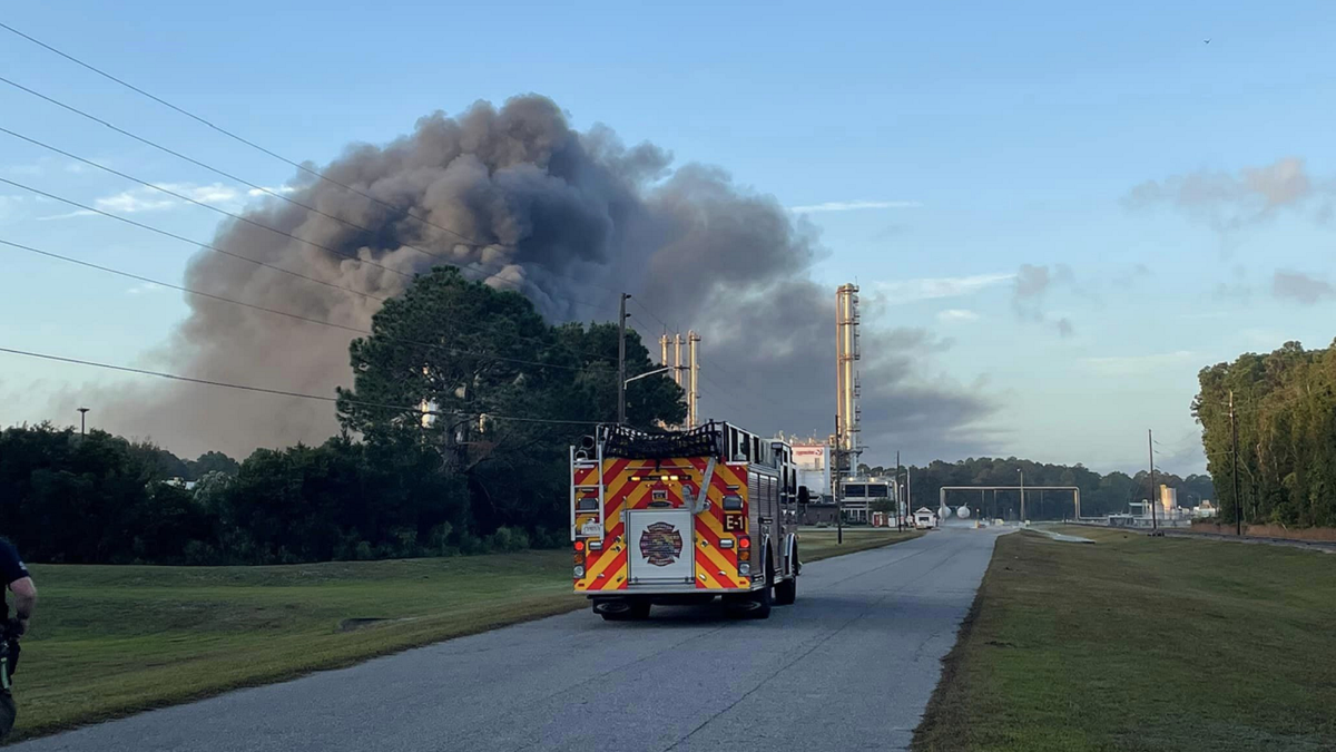 Symrise Chemical Plant fire