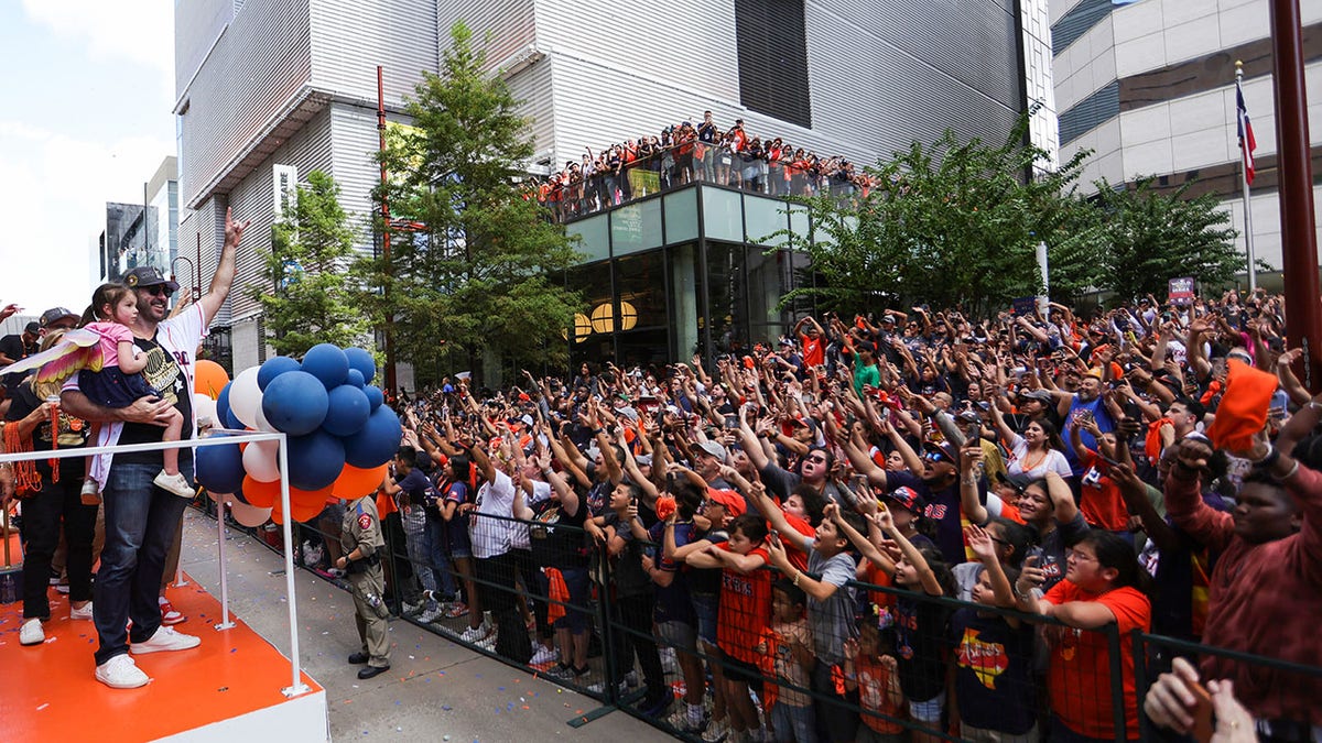Houston Astros World Series victory parade and rally turned downtown into  epic party - ABC13 Houston