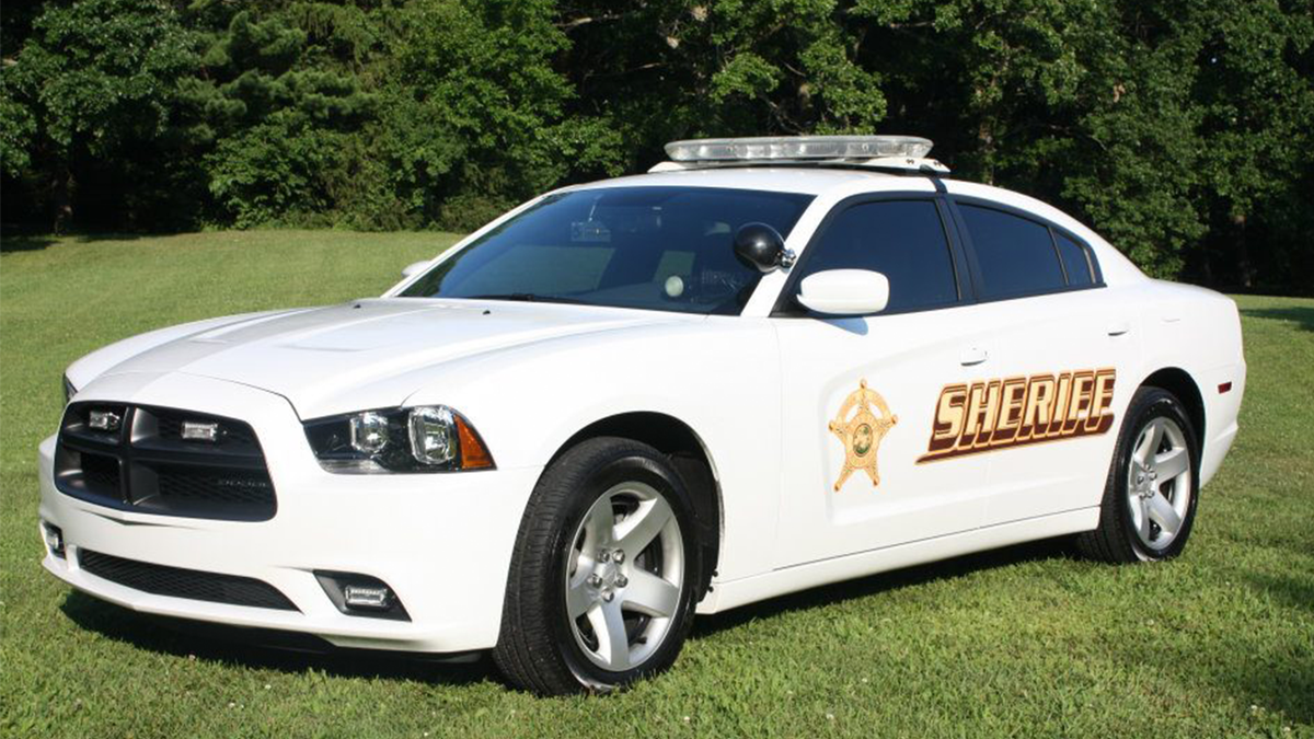 Johnson County Sheriff's car