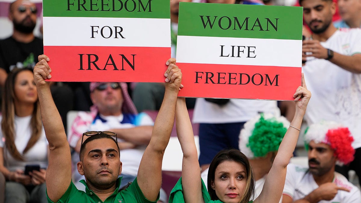 Support shown for Iranian protesters