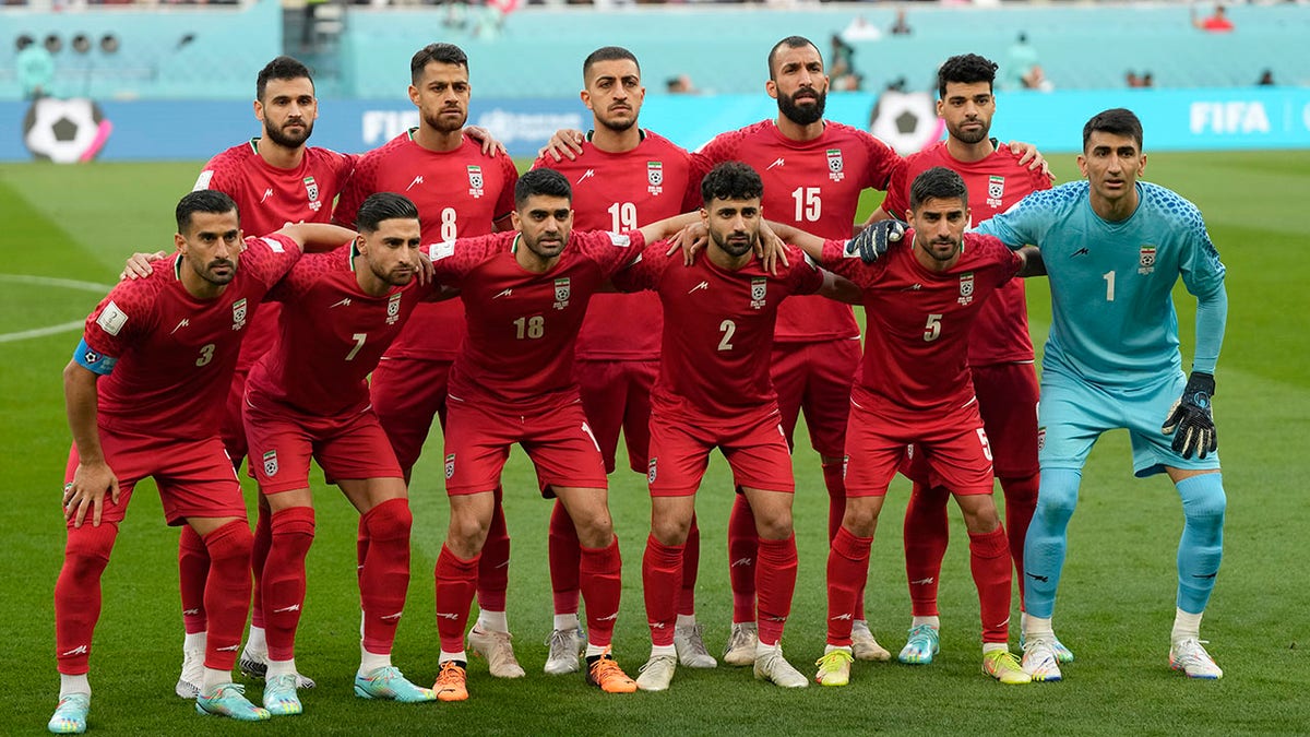 Iran's team vs England
