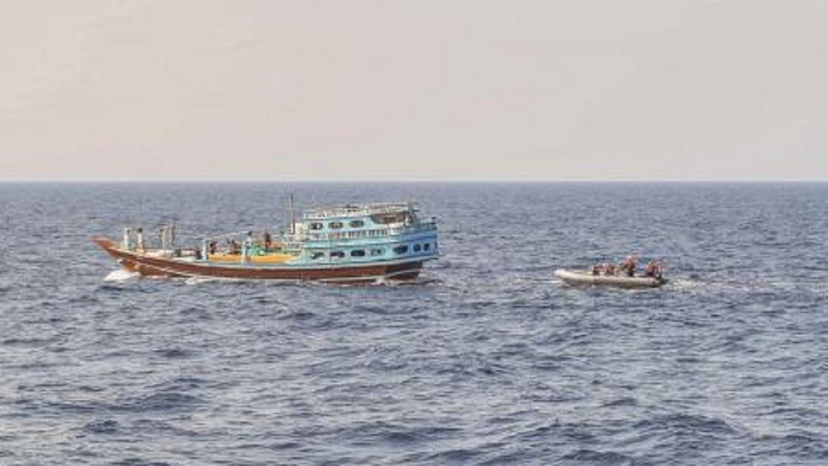 Fishing vessel Iran Yemen capture