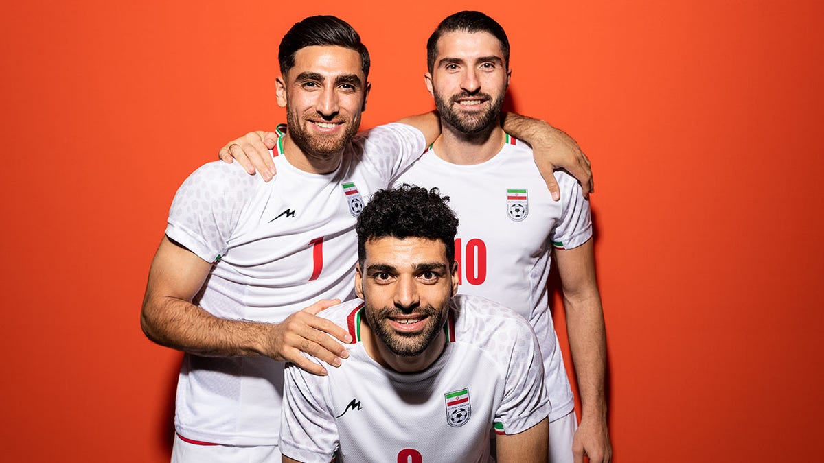 Iranian soccer players
