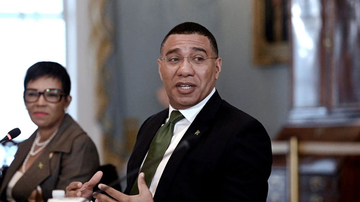 Jamaican Prime Minister Andrew Holness