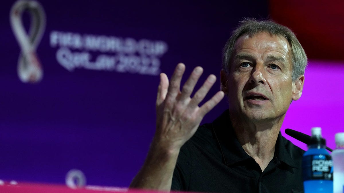 Jurgen Klinsmann talks