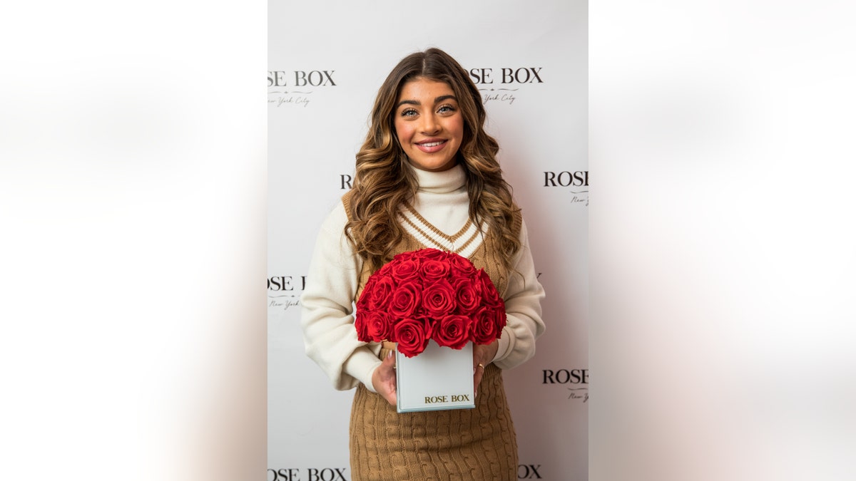 Gia Giudice at rose box event