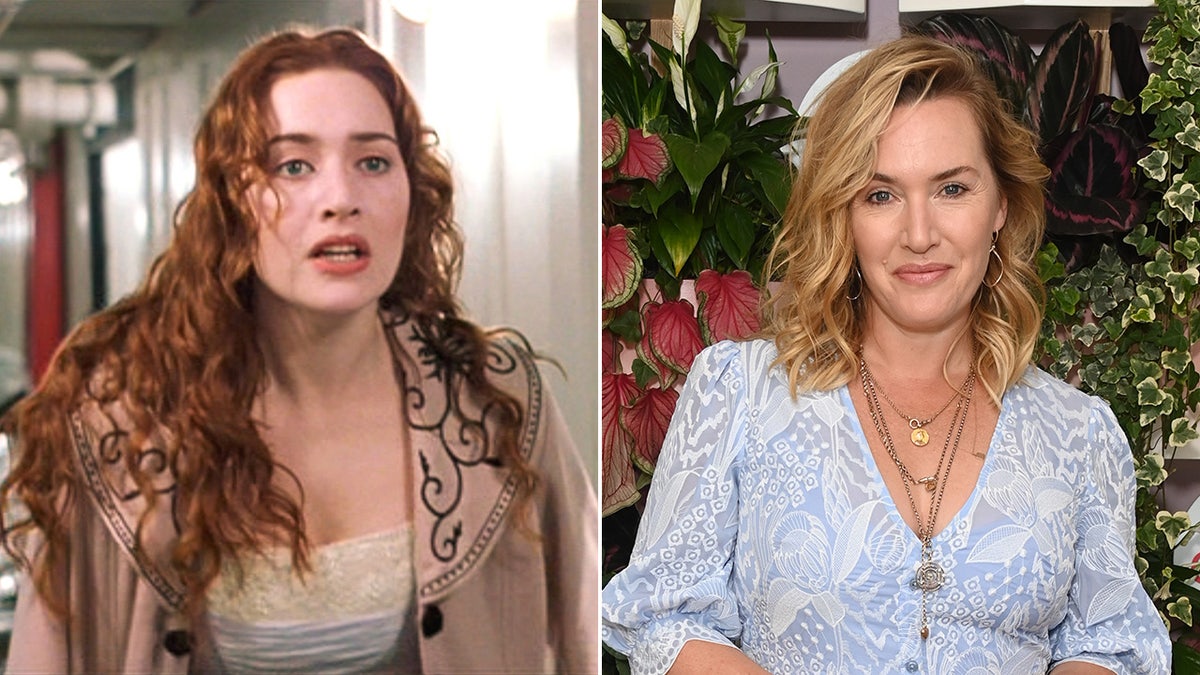 Kate Winslet then and now