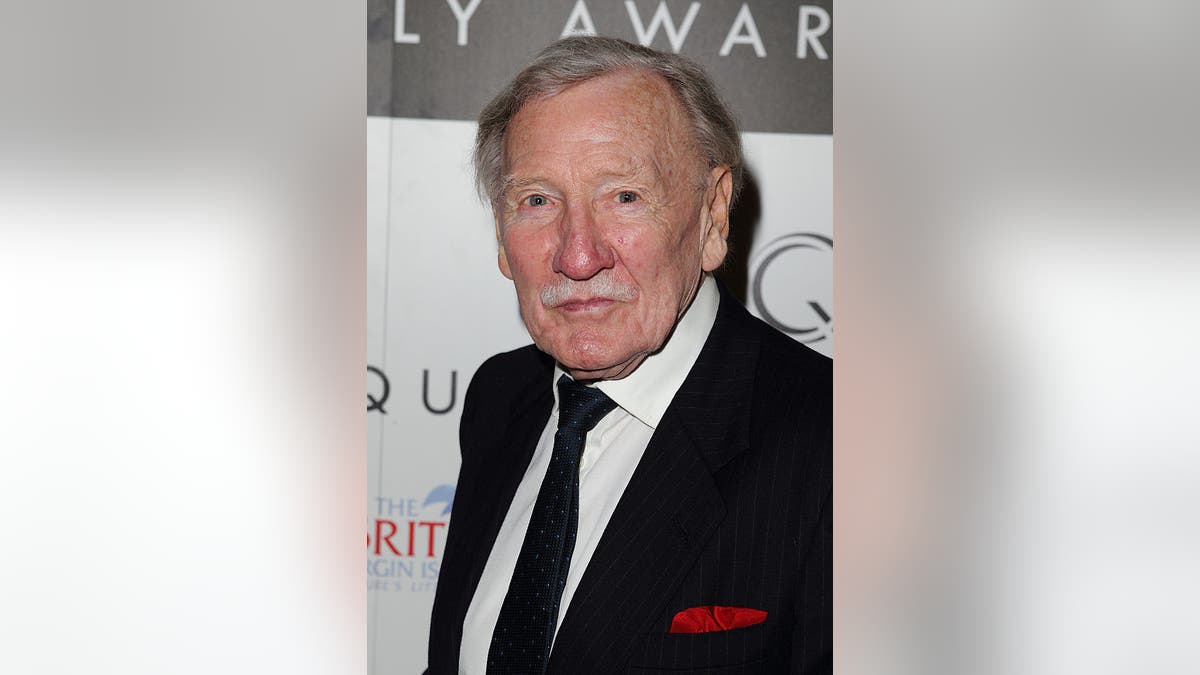 Leslie Phillips attends an event