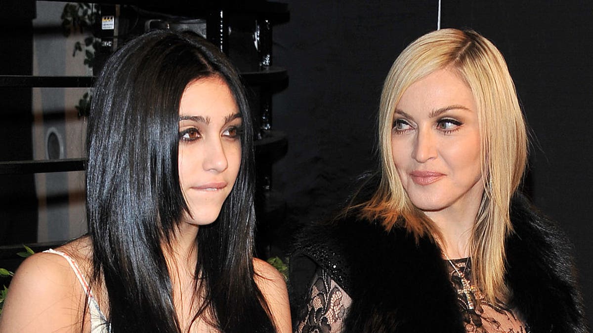 Madonna and Lourdes Leon at an event