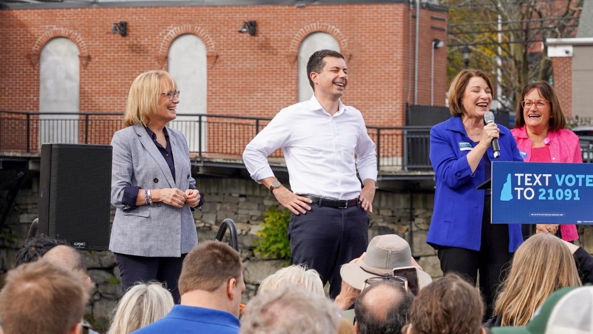 Hassan, Buttigieg, Klobuchar, and Kuster on the New Hampshire campaign trail