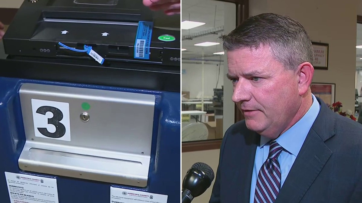 Maricopa, Arizona official explains vote tabulator issues