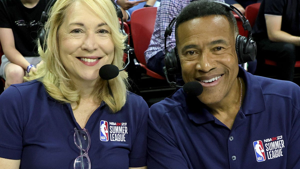 Mark Jones and Doris Burke