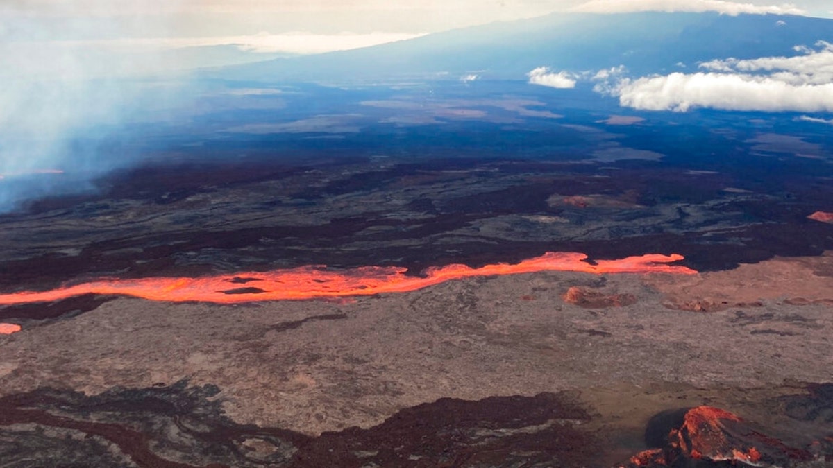 Lava from Mauna Loa