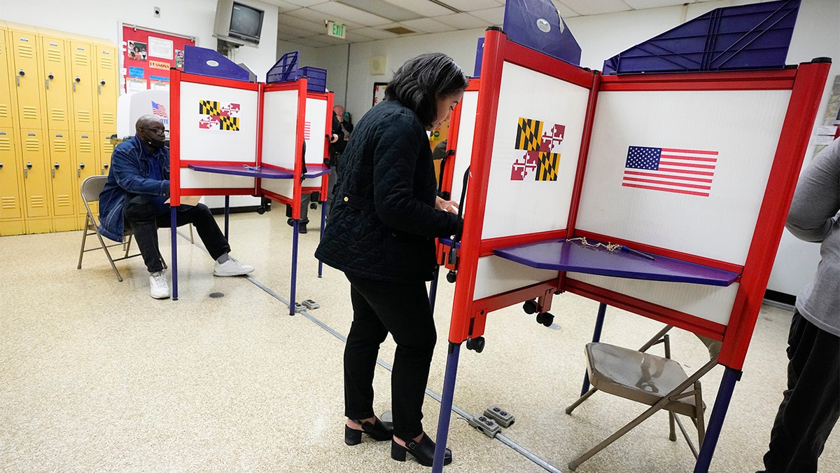 Baltimore, Maryland voters cast ballot in midterm elections