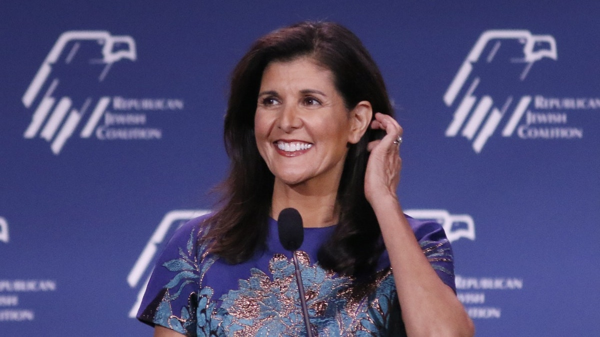 Nikki Haley at an event