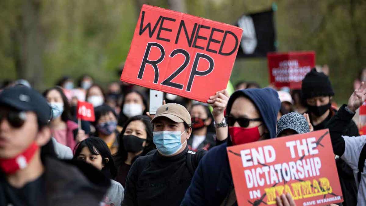 Myanmar protest