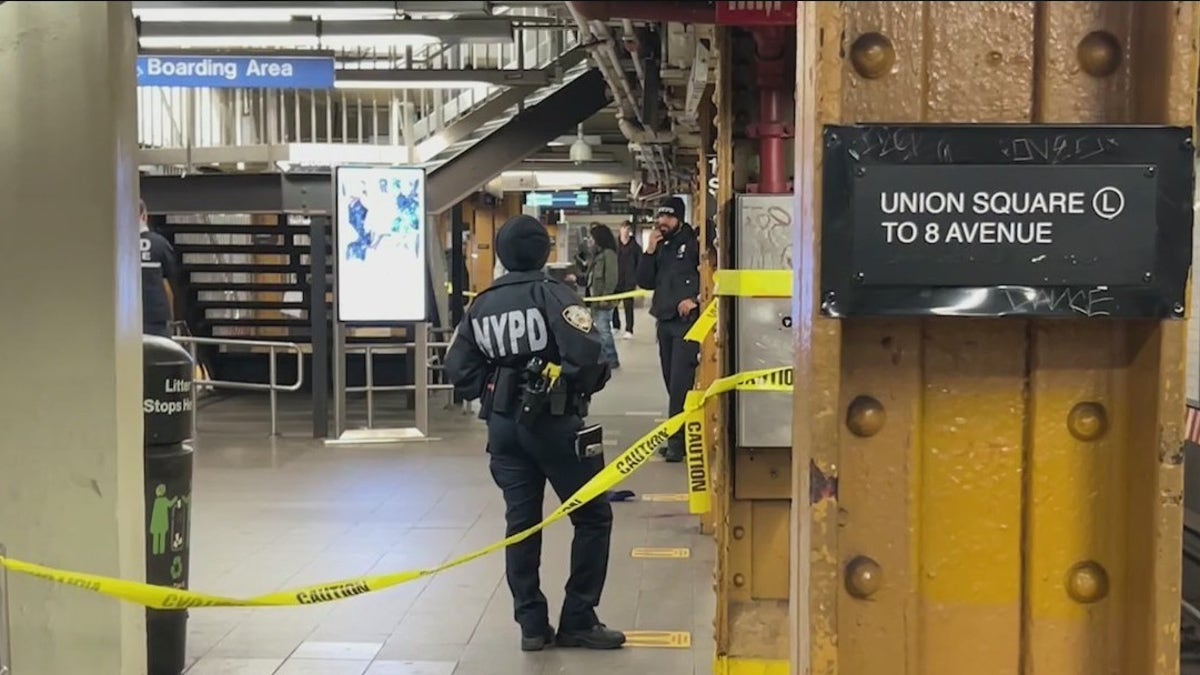 New York City subway slashing 