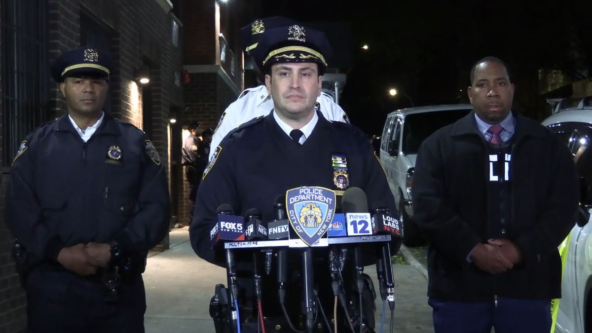 NYPD mom stabs children
