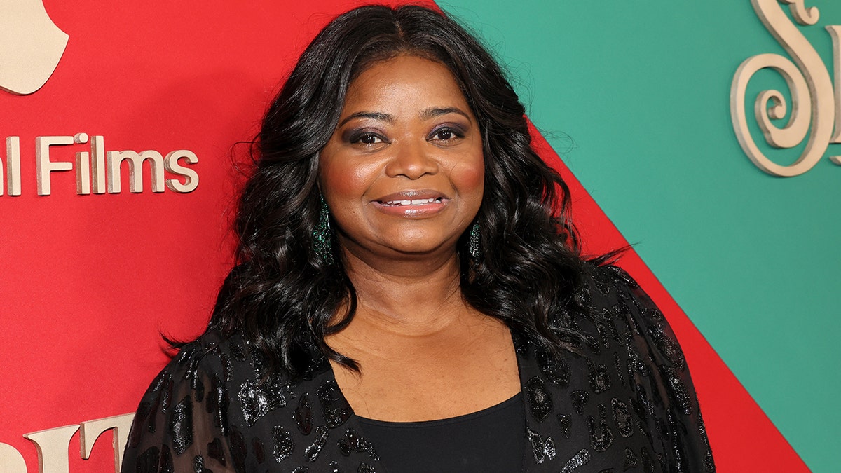 Octavia Spencer at Spirited premiere