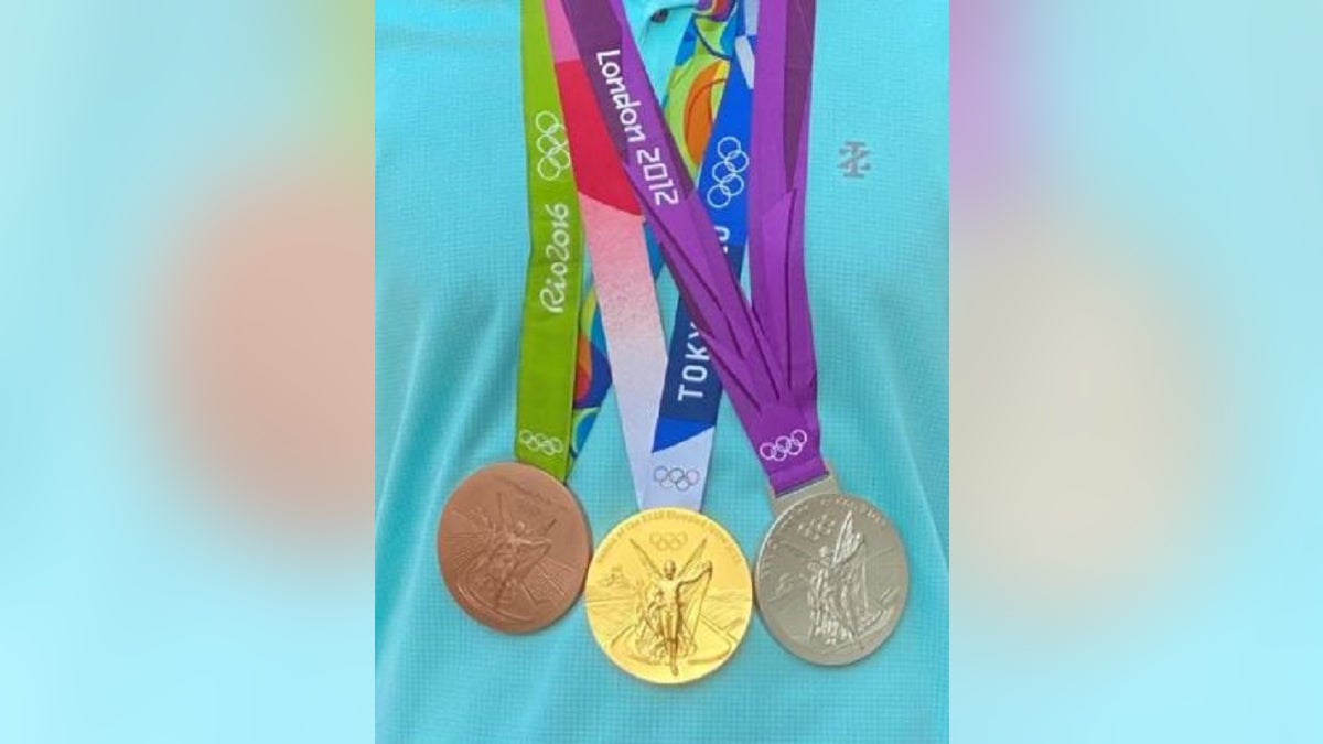Olympic medals stolen