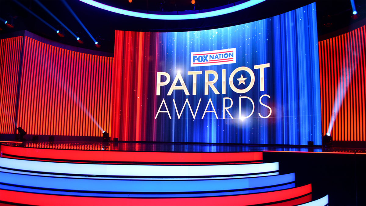 Empty Patriot Awards 2022 stage