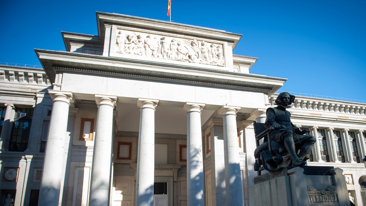 Facade of the Prado Museum