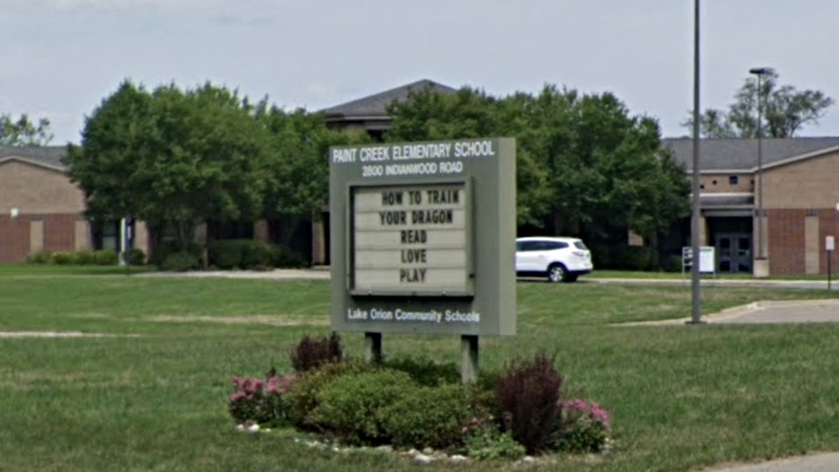 Paint Creek Elementary School in Michigan