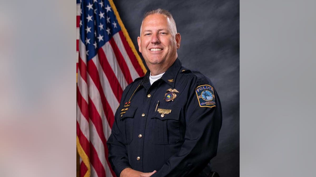 Clarksville, Indiana police chief Mark Palmer