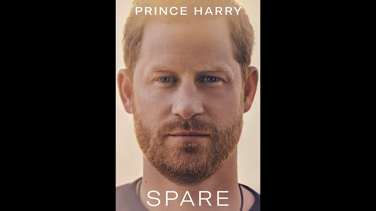 Prince Harry's book cover for Spare