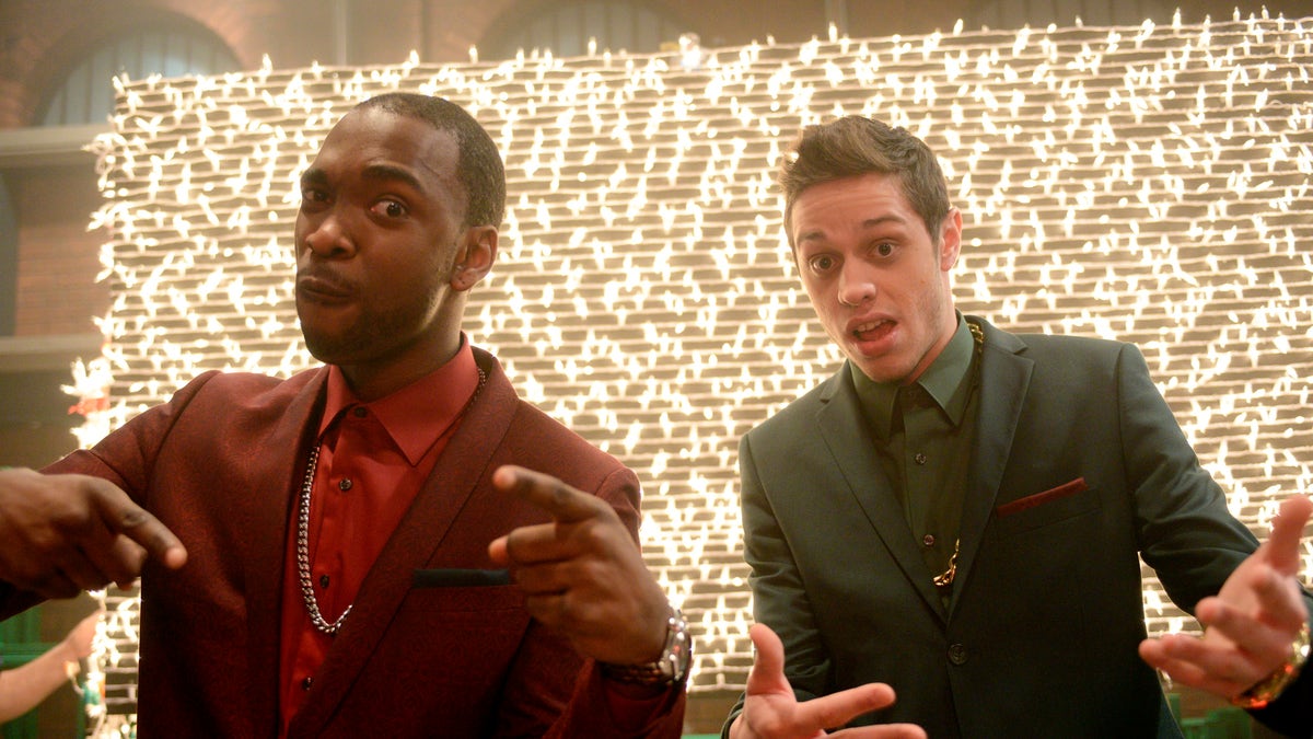Jay Pharoah and Pete Davidson on "Saturday Night Live" in 2014
