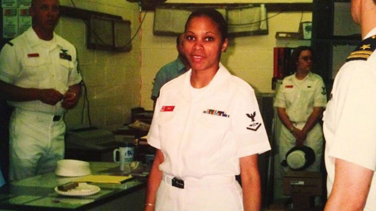 Quawnishia Morgan in uniform