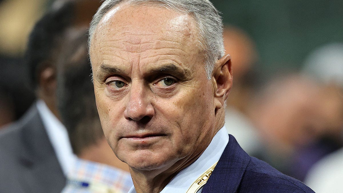 Rob Manfred in Houston