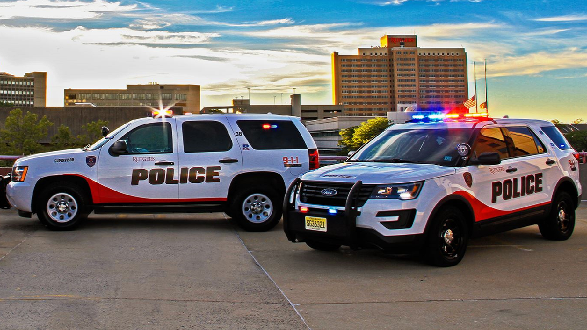 Patrol vehicles at Rutgers University New Jersey